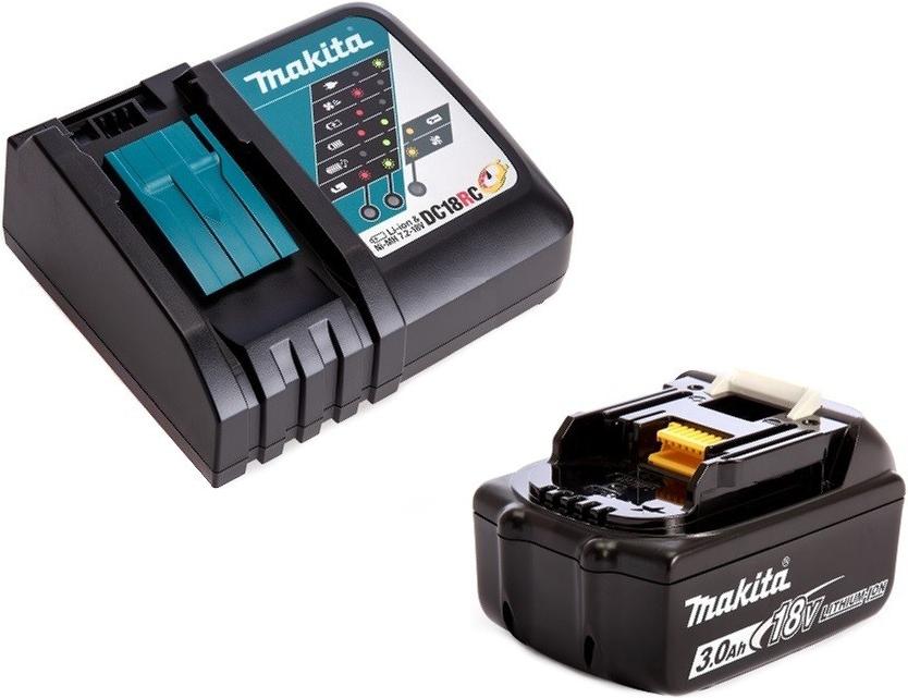 

Аккумулятор Makita Комплект BL1830B + ЗУ DC18RC [191A25-2]