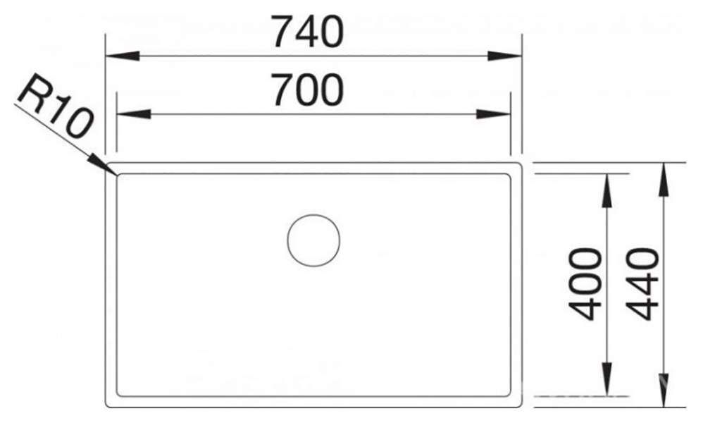 

Кухонная мойка Blanco ZEROX 700-IF [521592], ZEROX 700-IF
