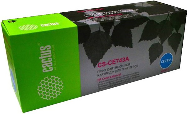 

Картридж CACTUS CS-CE743A, Картридж Cactus CS-CE743A