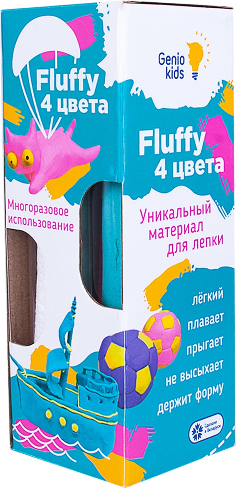 

Набор для творчества Genio Kids Fluffy 4 цвета [TA1501], Fluffy 4 цвета