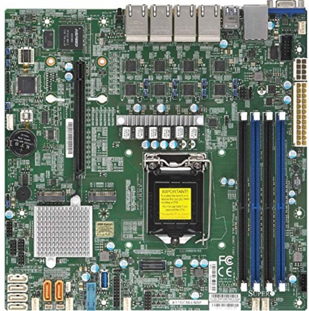 

Материнская плата Supermicro MBD-X11SCM-F-B