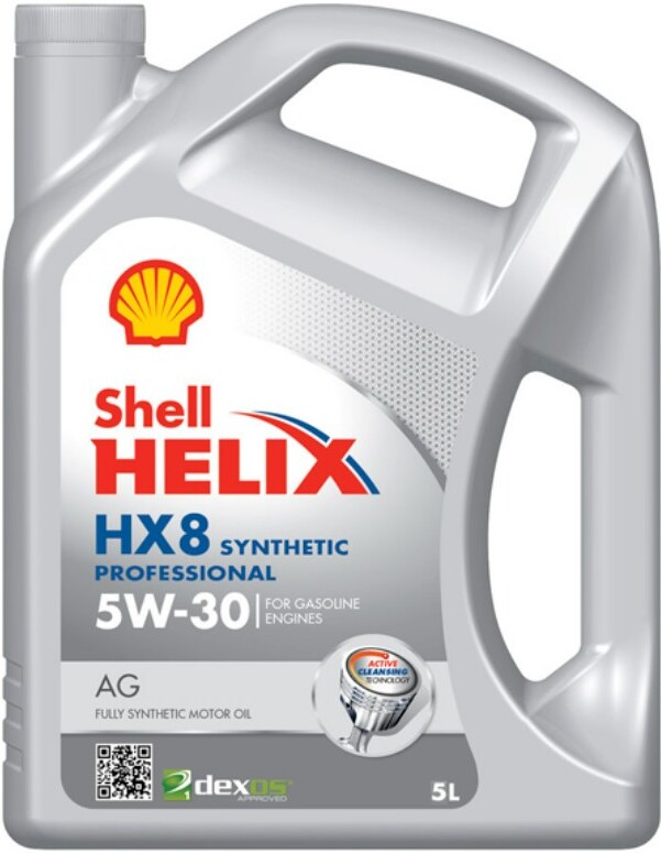 

Моторное масло Shell Helix HX8 Professional AG 5W-30 5л