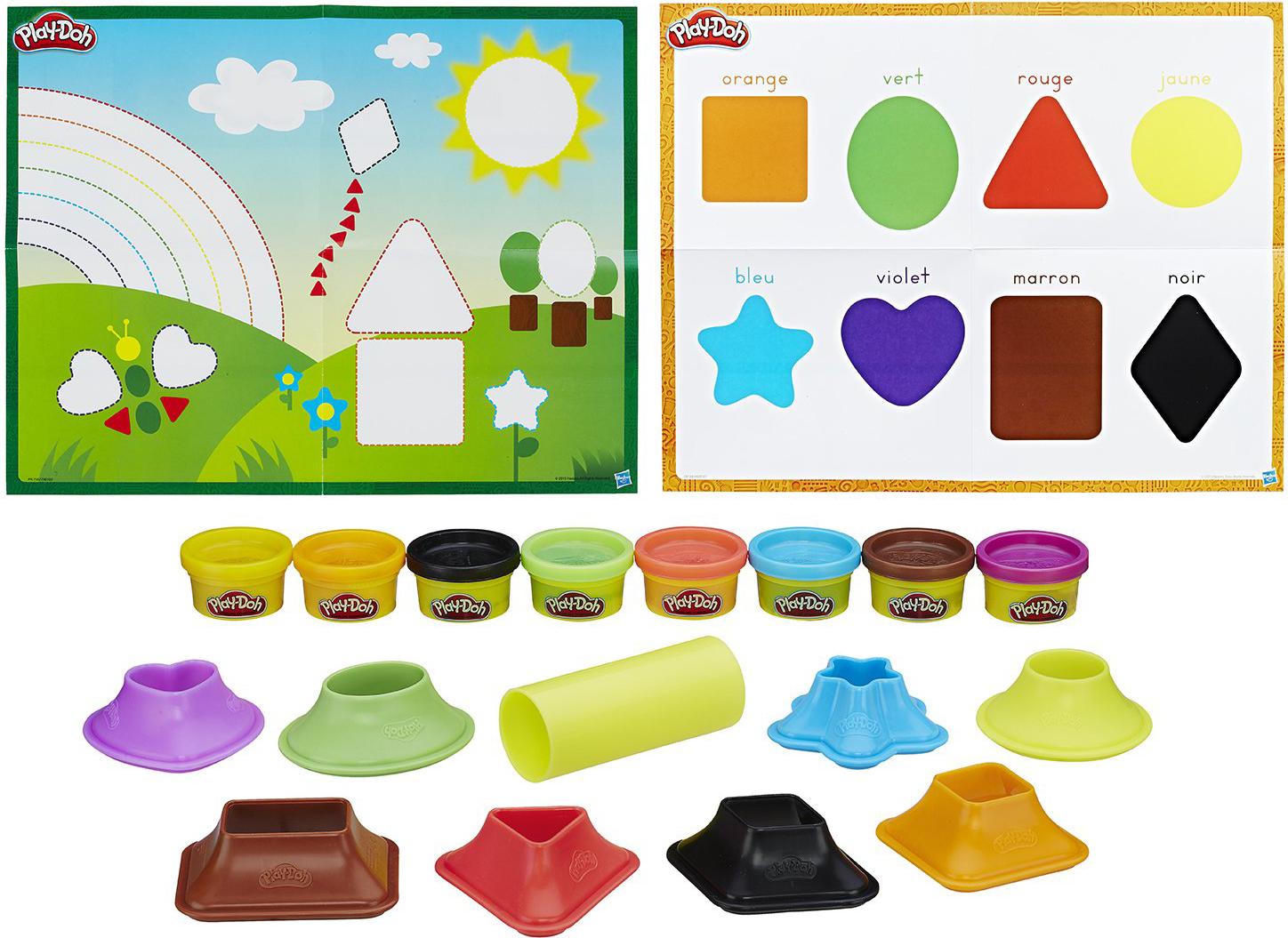 

Игровой набор Play-Doh Цвета и Фигуры [B3404121], Цвета и Фигуры