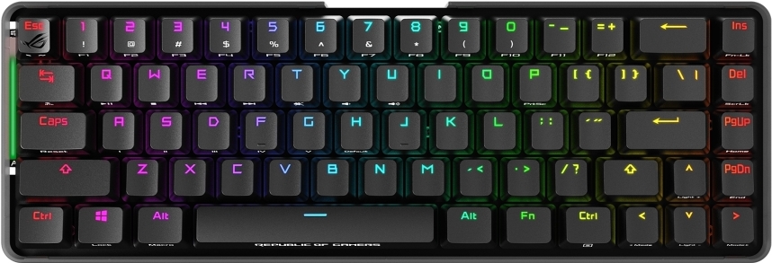 

Клавиатура ASUS ROG Falchion [90MP01Y0-BKRA01], ASUS M601 ROG FALCHION/RD/RU//KB CHERRY RGB ABS
