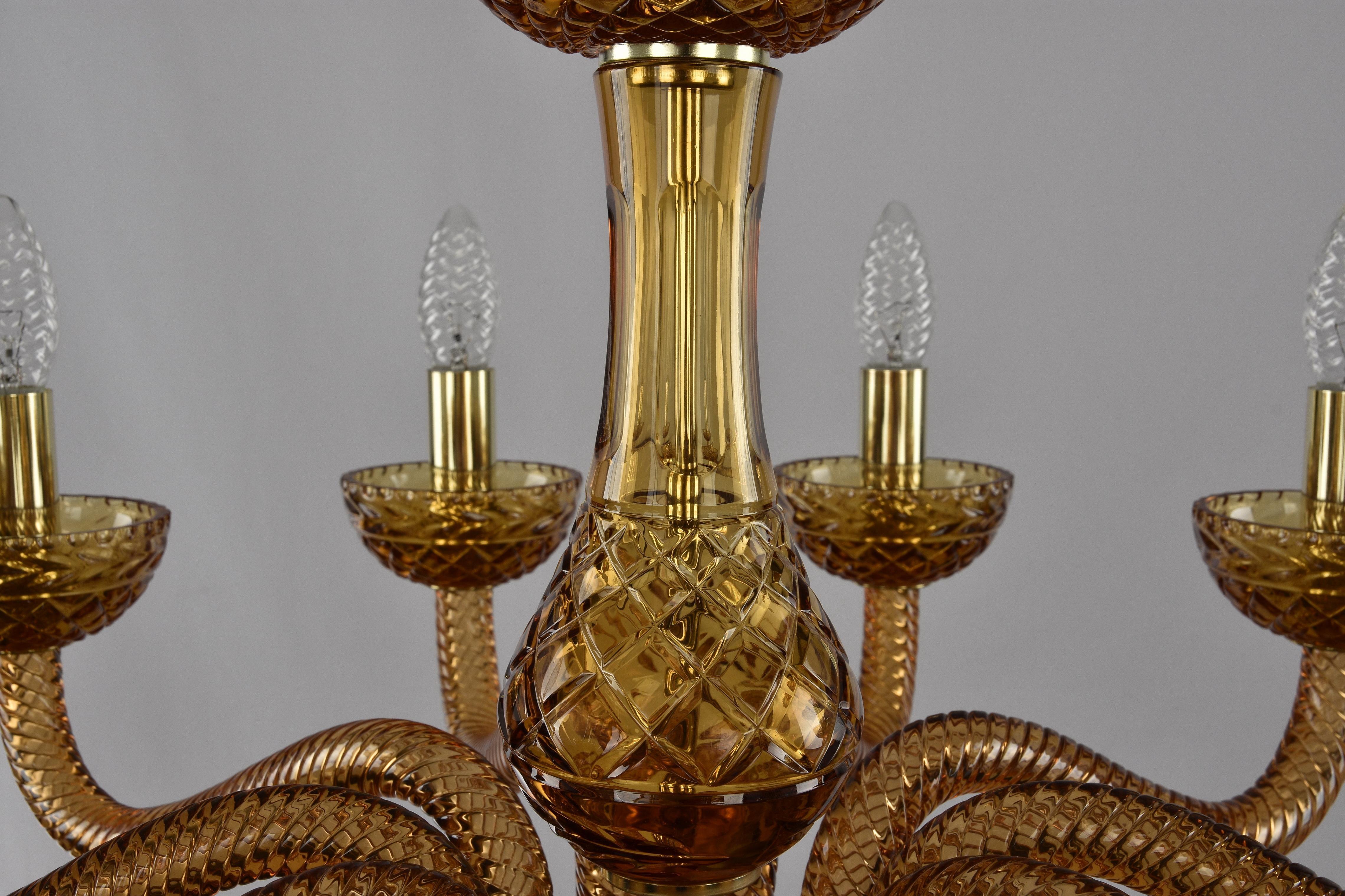 

Bohemia Ivele Crystal Люстра 1310/12/360 G Am/Amber/M-1G, Подвесная люстра Bohemia Ivele Crystal Люстра 1310/12/360 G Am/Amber/M-1G