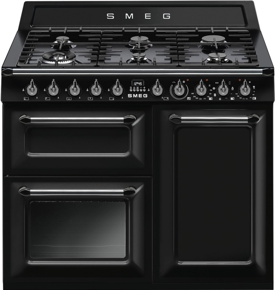 

Плита газовая Smeg TR103BL, Кухонная плита Smeg TR103BL Black