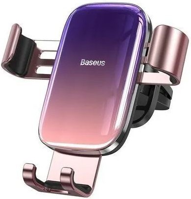 

Автомобильный держатель Baseus SUYL-LG04, Автомобильный держатель Baseus SUYL-LG04 Glaze Gravity Car Mount крепление в воздуховод Pink (Baseus Glaze Gravity Car Mount Pink (SUYL-LG04))