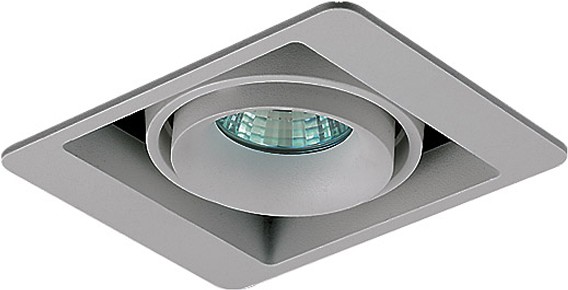 

Встраиваемый точечный светильник Donolux DL18615/01WW-SQ Silver Grey/Black