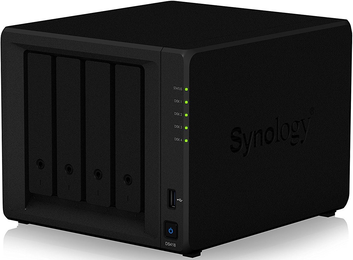 

Сетевой накопитель Synology DS418