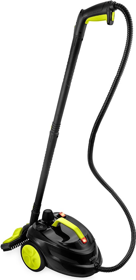 

Пароочиститель Kitfort КТ-9104-2 черный/салатовый