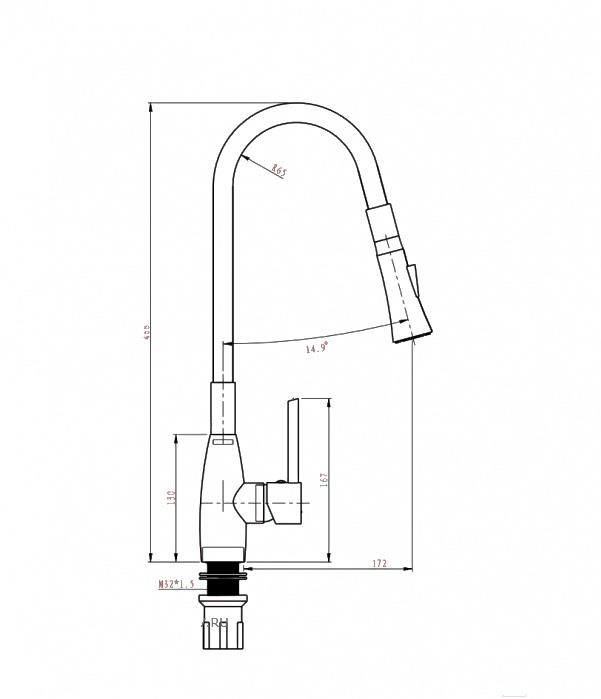 

Смеситель Oulin OL-8022, OL-8022