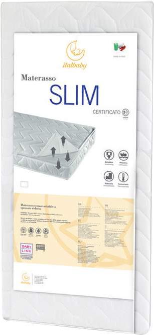 

Детский матрас Italbaby Slim 63х125 белый, Slim 63х125