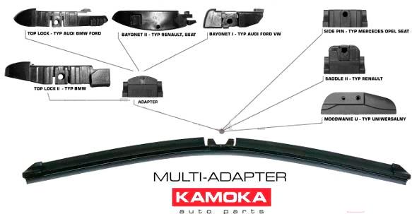 

Щетки стеклоочистителя KAMOKA 27375, 27375