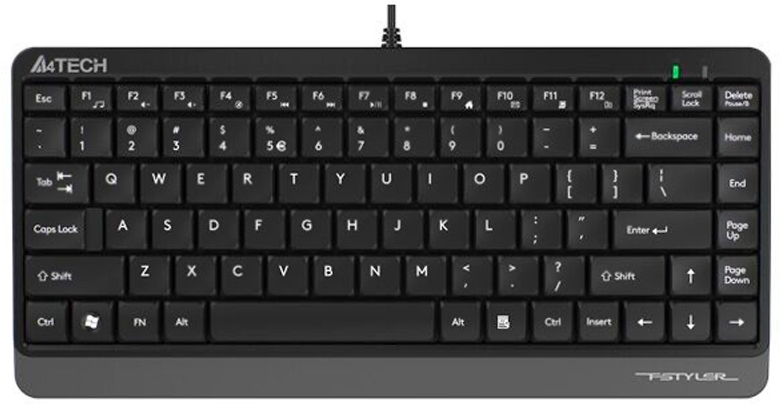 

Клавиатура A4Tech Fstyler черный/серый (FK11)