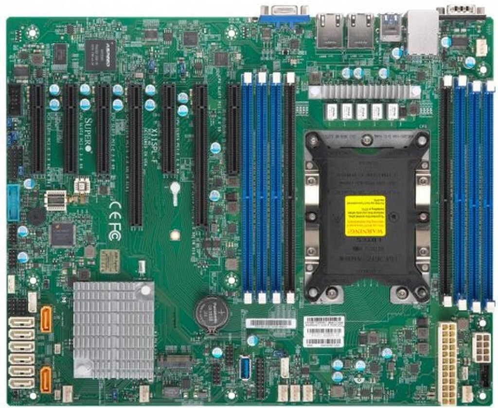 

Материнская плата Supermicro MBD-X11SPL-F-O, Материнская Плата SuperMicro MBD-X11SPL-F-O Soc-3647 iC621 ATX 8xDDR4 12xSATA3 SATA RAID i210 2хGgbEth Ret