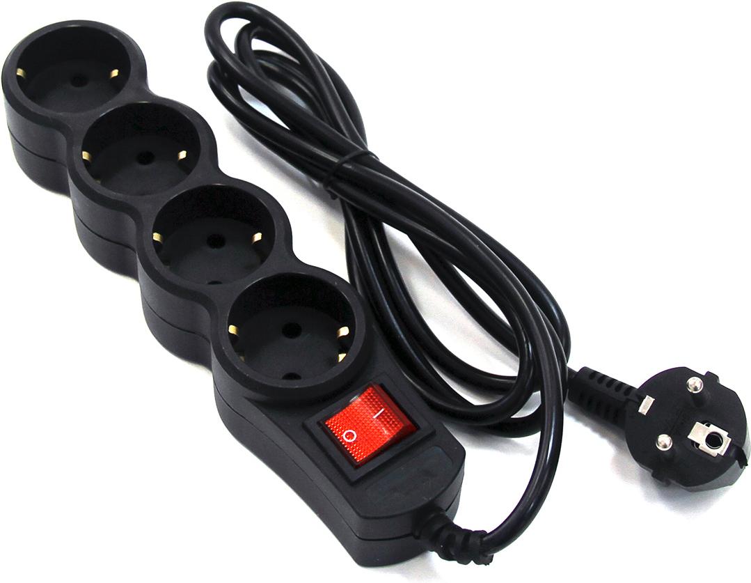 

Сетевой фильтр 5bites 4 Sockets 5m Black [SP4B-150], 4 Sockets 5m