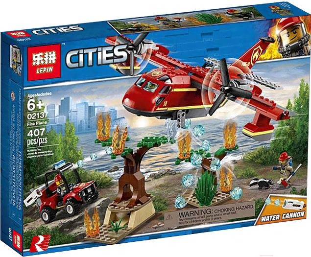 

Конструктор Lepin Пожарный самолет [02137], Пожарный самолет