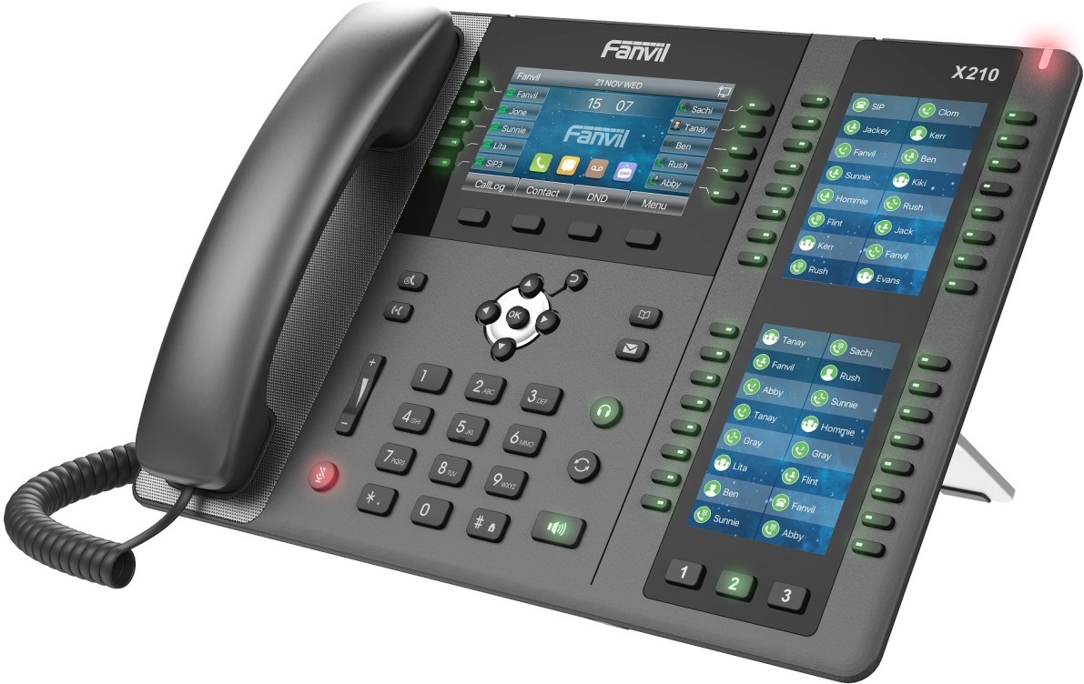 

Телефон IP Fanvil X210 (с БП в комплекте)