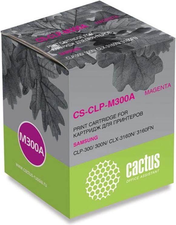 

Картридж для принтера и МФУ CACTUS CS-CLP-M300A Magenta, CS-CLP-M300A