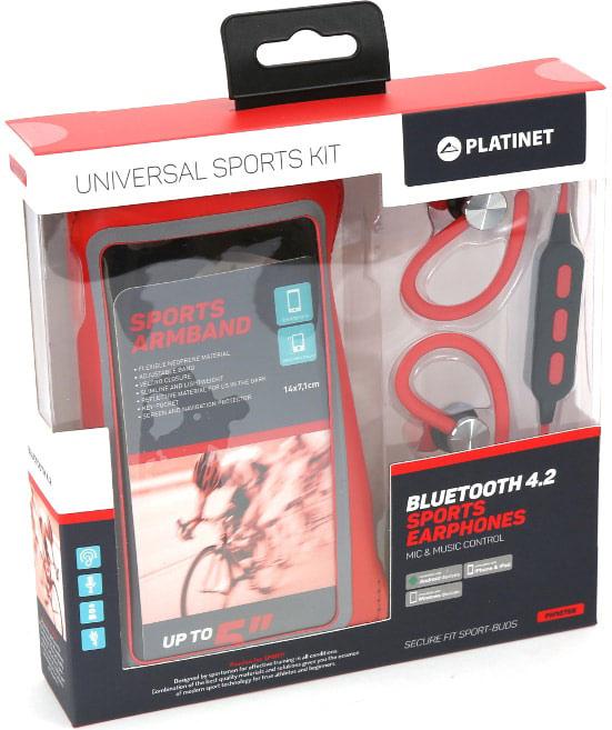 

Наушники Platinet PM1075 + защитный чехол для красный [PM1075R], PM1075 + защитный чехол для