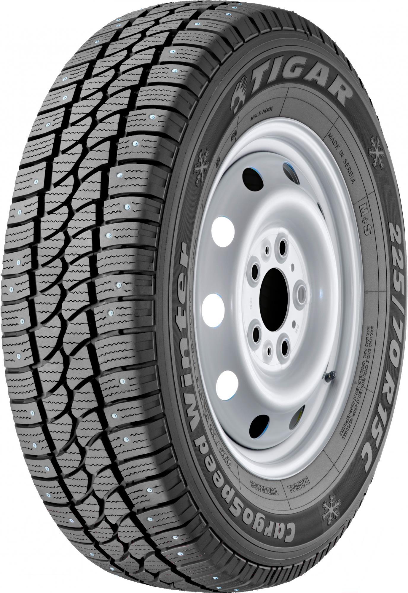 

Шины Tigar Cargo Speed Winter 215/65R16C 109/107R (шипы) Зимняя, Автомобильные шины Tigar CargoSpeed Winter 215/65R16C 109/107R