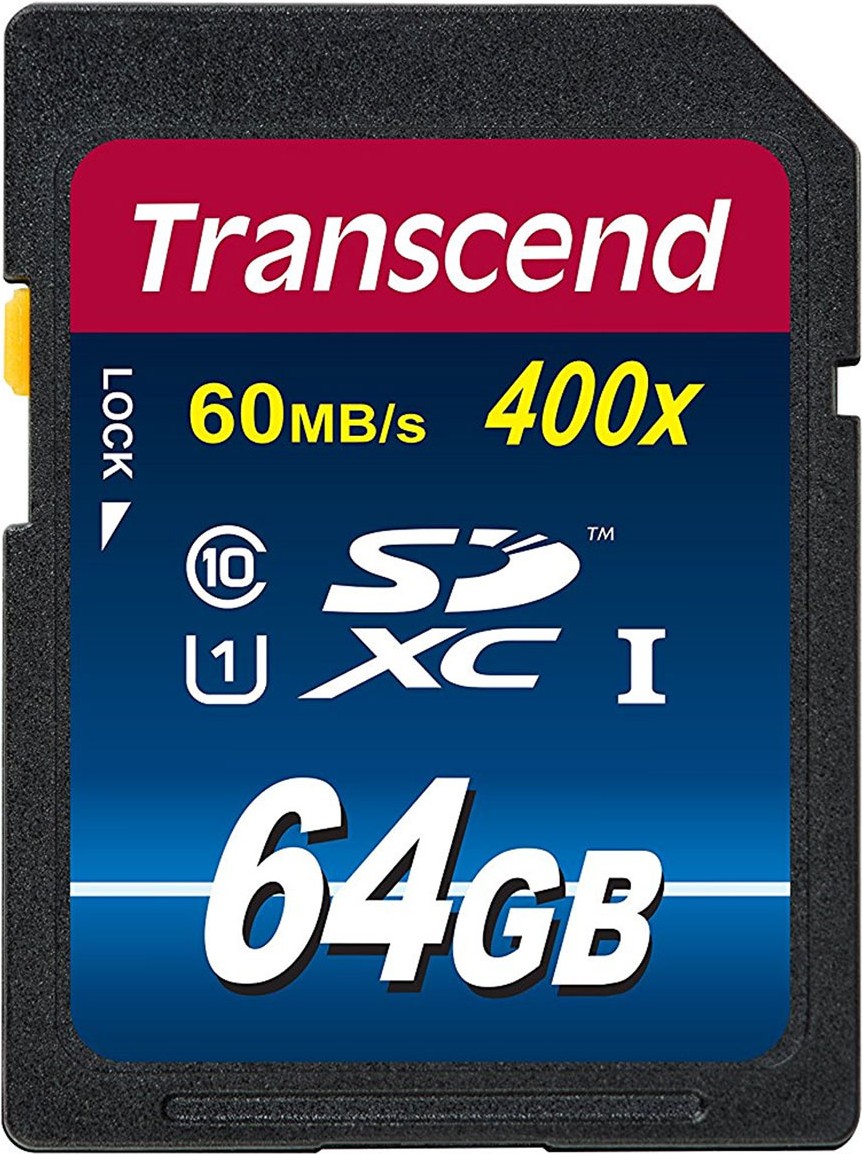 

Карта памяти Transcend SDXC (Class 10) UHS-I Premium 64Gb (TS64GSDU1), Карта памяти Transcend SDXC (Class 10) UHS-I Premium 64Gb TS64GSDU1