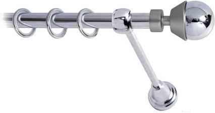 

Карниз Lm Decor Мельба 041 1р гладкий 4м хром, Мельба 041 1р гладкий 16мм 4.0м