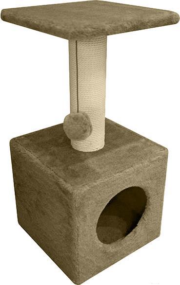 

Когтеточка Cat House Комплекс для кошек 0.65 хлопок бежевый