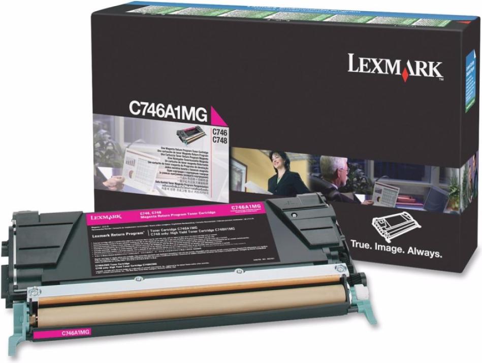 

Картридж для принтера Lexmark Toner Cartridge [C746A1MG], Toner Cartridge