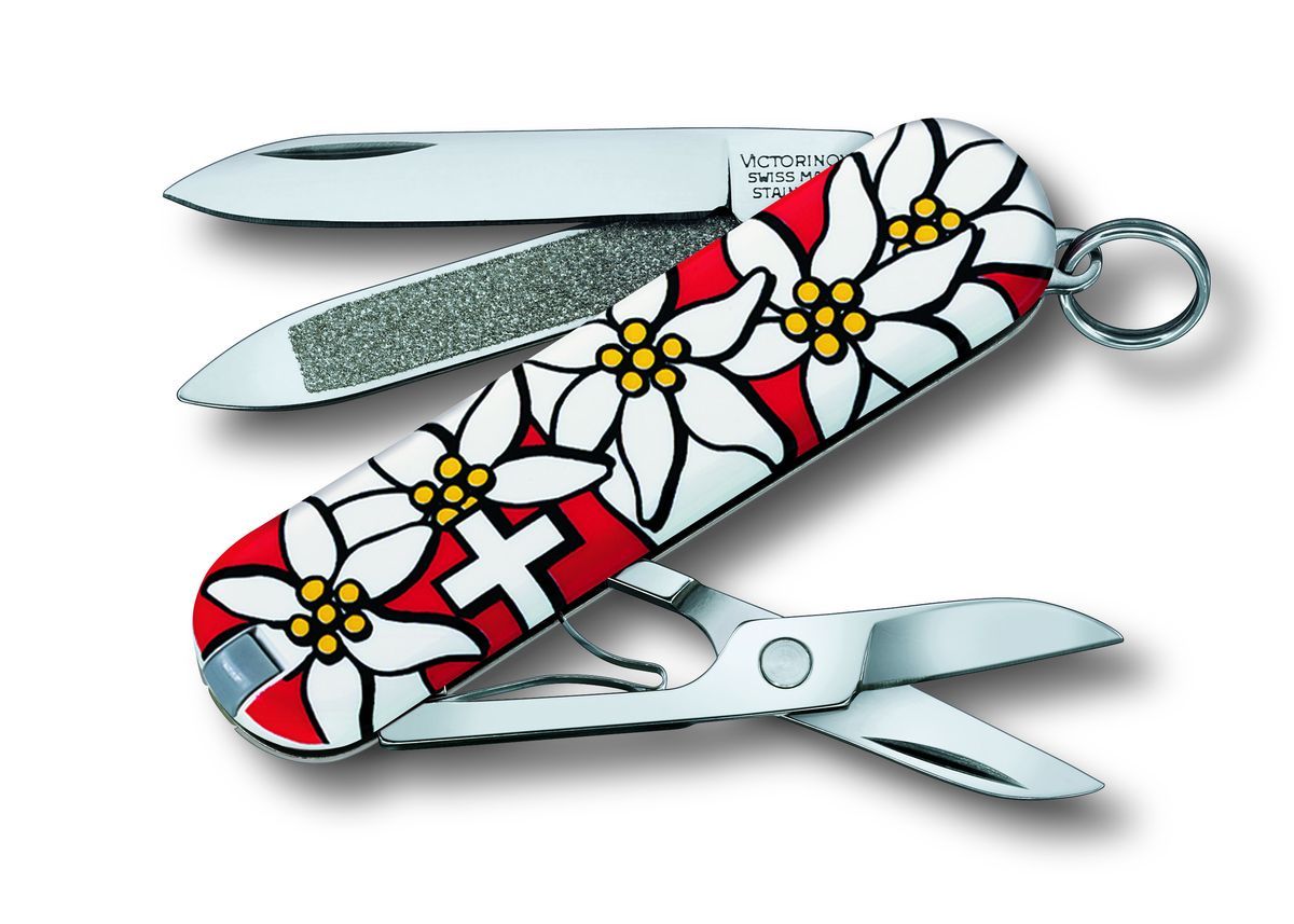 

Туристический нож Victorinox Classsic Edelweiss 7 функций [0.6203.840], Classsic Edelweiss 7 функций