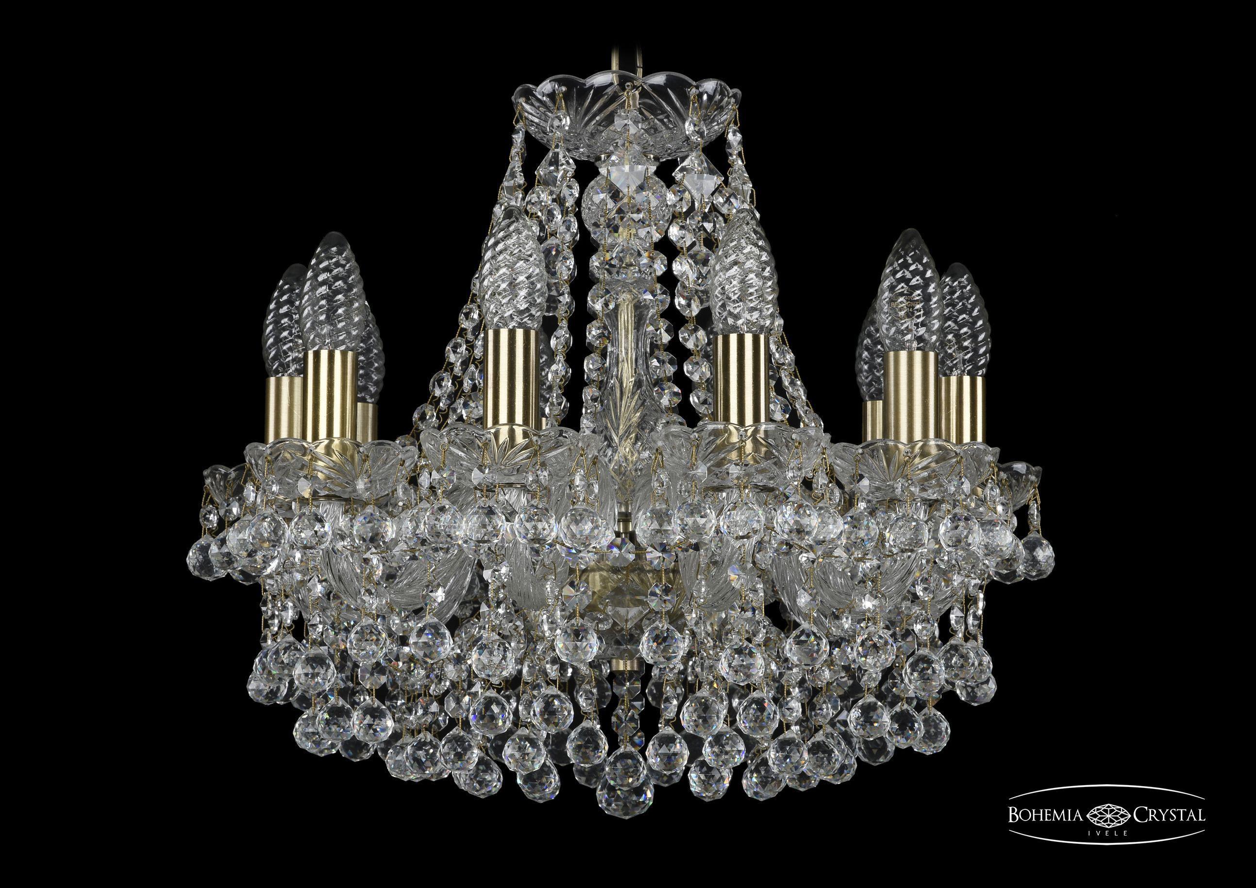 

Подвесная люстра Bohemia Ivele Crystal 1409/10/141/Pa
