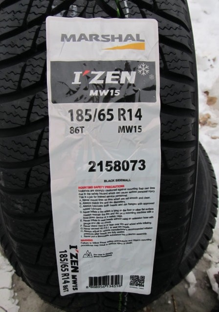 

Шины Marshal I'Zen MW15 205/55/R16 91H, I'Zen MW15 205/55/R16 91H