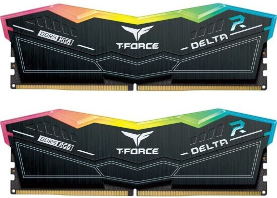 

Оперативная память Team T-Force Delta RGB DDR5 32Gb 2x16Gb (FF3D532G6200HC38ADC01)