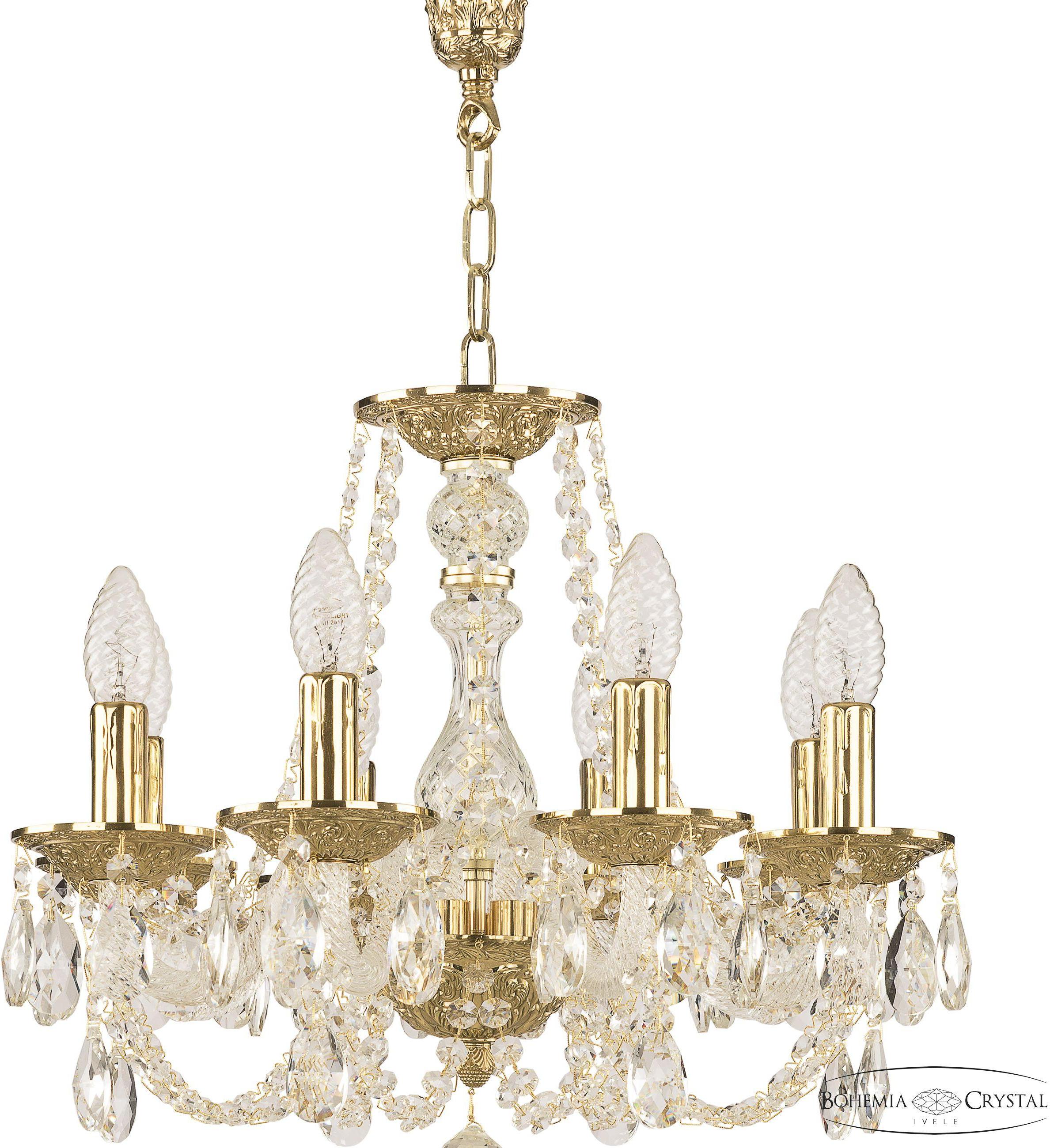 

Подвесная люстра Bohemia Ivele Crystal 1601/8/141 G