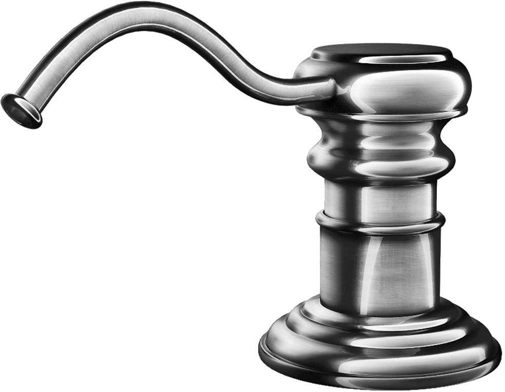 

Дозатор для жидкого мыла Omoikiri OM-01 SI античное серебро [4995009], OM-01 SI