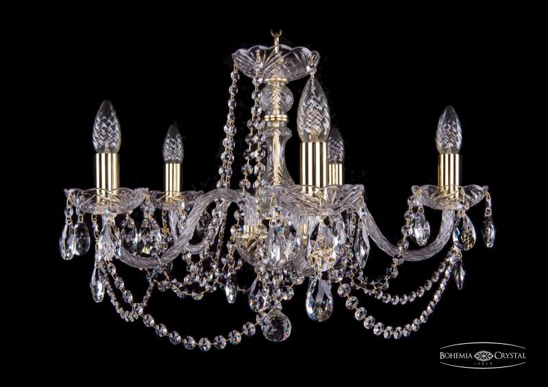 

Подвесная люстра Bohemia Ivele Crystal 1402/5/195/G