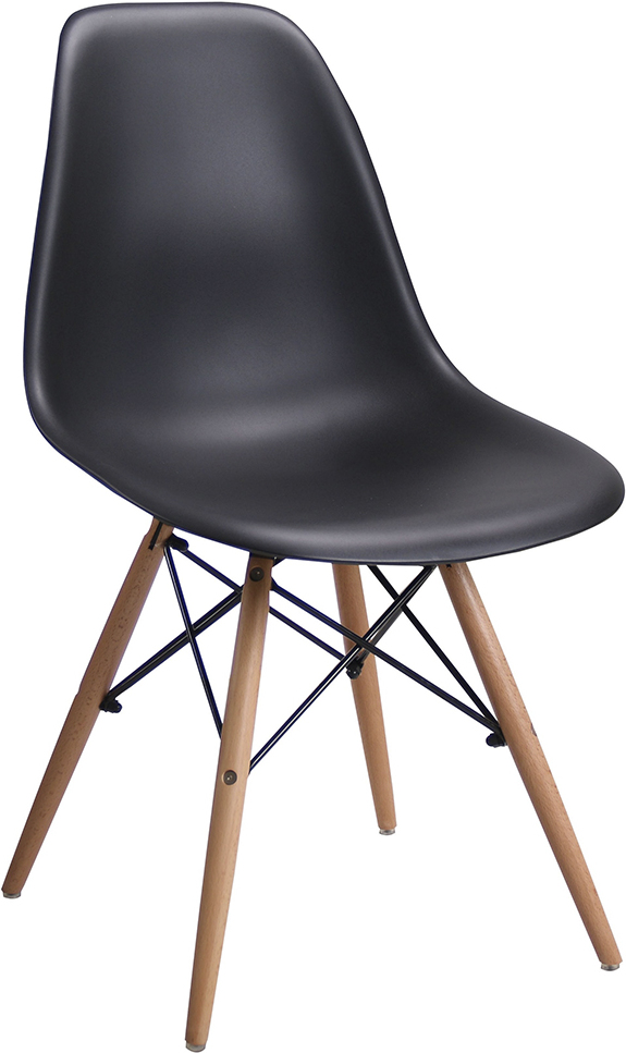 

Стул Stool Group Eames DSW черный [8056PP BLACK], Стул Stool Group Eames DSW 8056PP BLACK черный