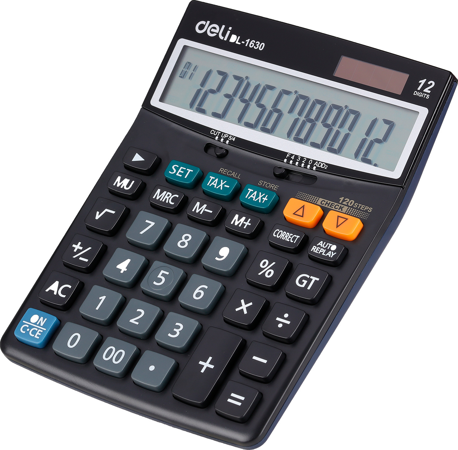 

Калькулятор настольный Deli Core E1630 черный