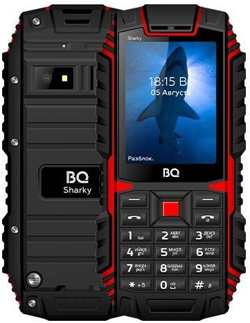 

Мобильный телефон BQ-Mobile Sharky BQ-2447 Black/Red