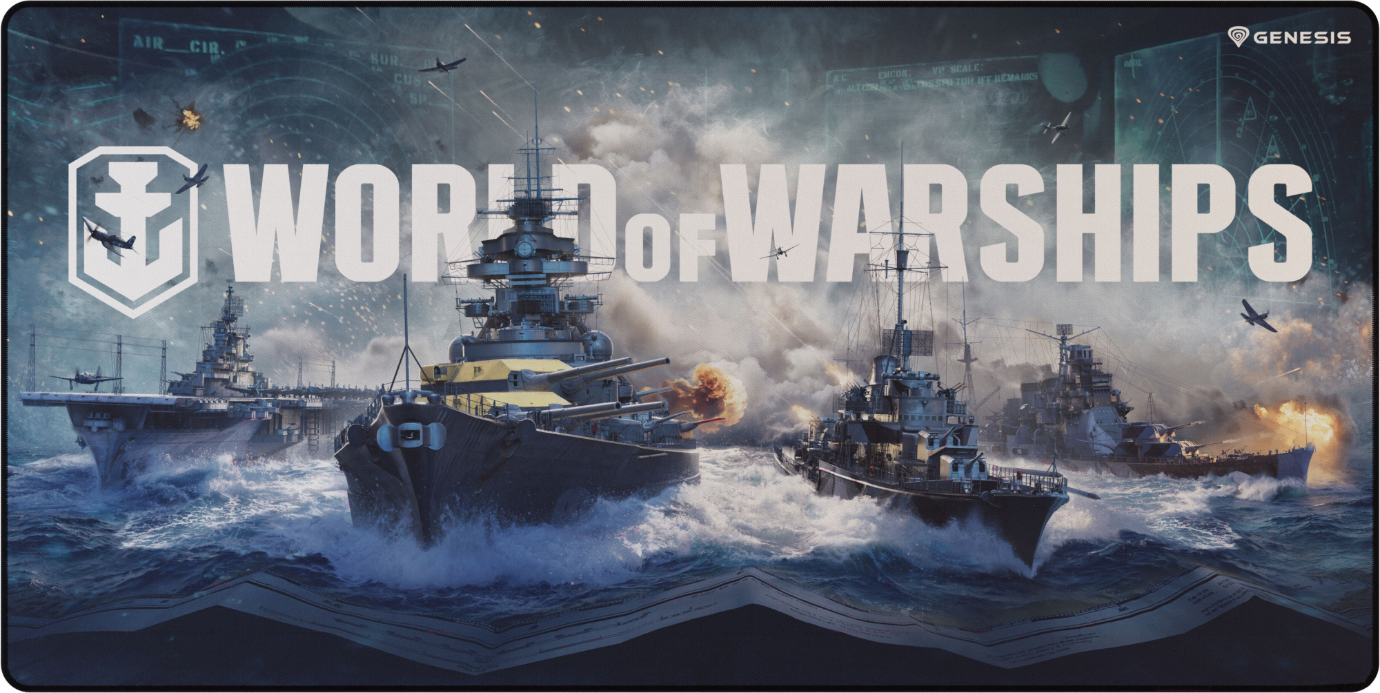 

Коврик для мыши Genesis Carbon 500 Maxi Wows Armada (NPG-1737)