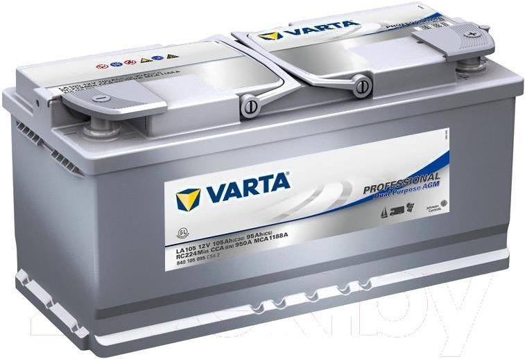 

Аккумулятор Varta Silver Dynamik AGM 605901095 105 А/ч, Silver Dynamik AGM 605901095 105 А/ч