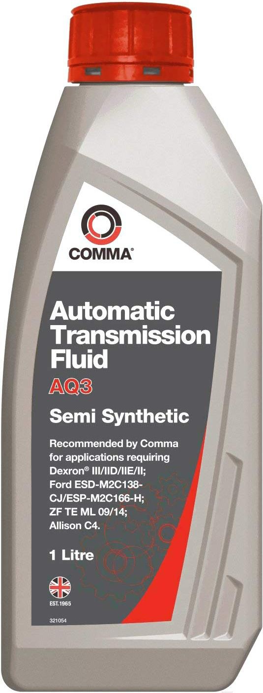 

Трансмиссионное масло Comma AQ3 AUTO TRANS FLUID (AQ31L)