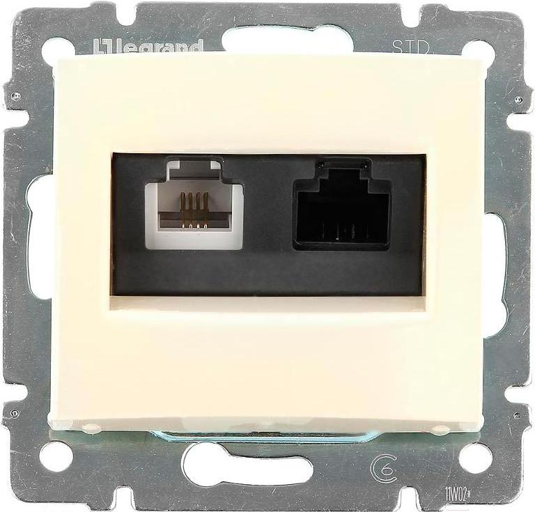 

Розетка Legrand Valena 695329 слоновая кость, Valena 695329