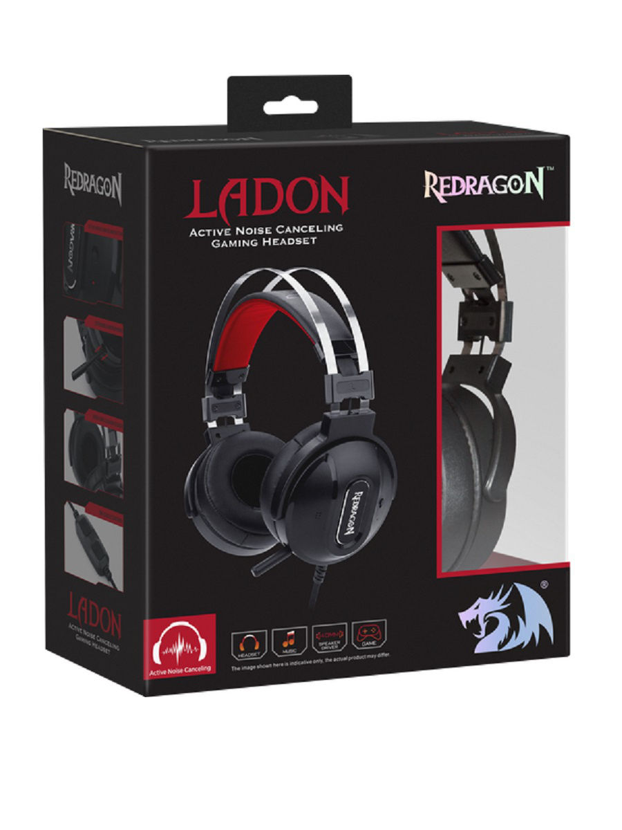 

Наушники Defender Redragon Ladon [75160], Redragon Ladon Gaming