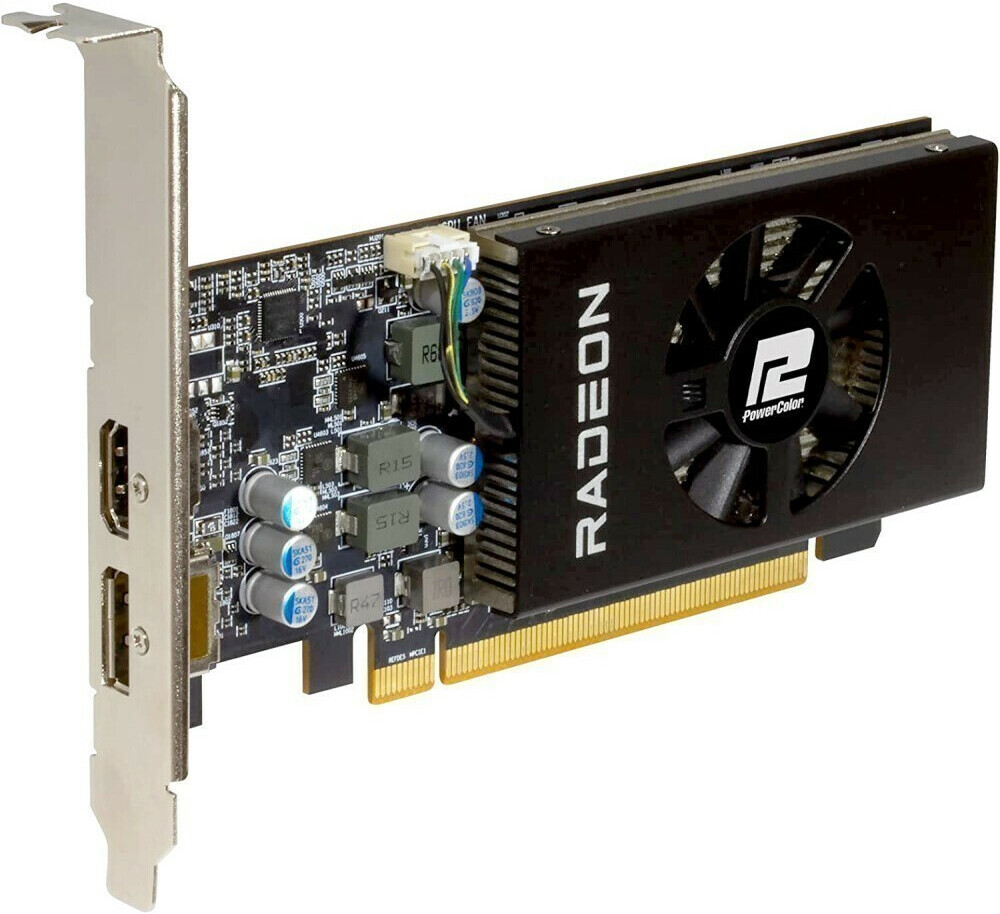 

Видеокарта PowerColor AMD Radeon RX 6400 (AXRX 6400 4GBD6-DH)