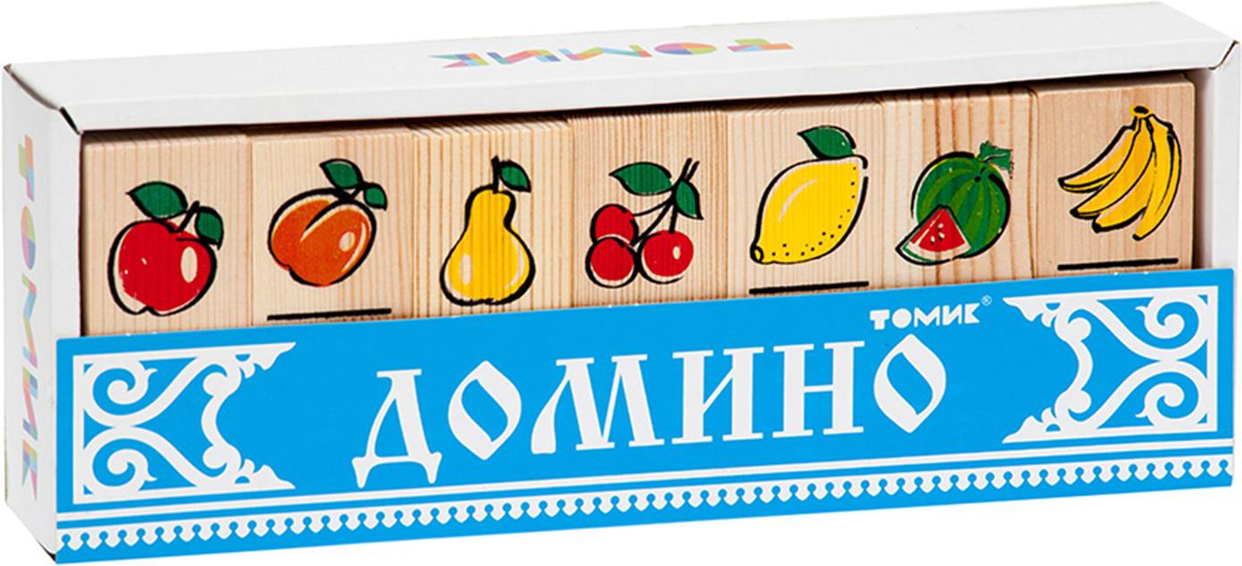 

Развивающая игрушка Томик Домино. Фрукты-ягоды 5555-5, Домино. Фрукты-ягоды 5555-5