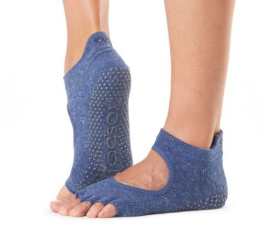 

Носки для йоги Toesox Bellarina S синий вереск [TT\S01525NVY\HN-OS-CR], Bellarina S