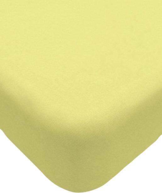 

Простыня Lovkis Home Трикотаж 90x200x20 нежно-желтый, Трикотаж 90x200x20