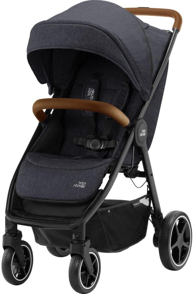 

Детская коляска Britax Romer B-Agile R Black Shadow/Brown [2000032870], B-Agile R