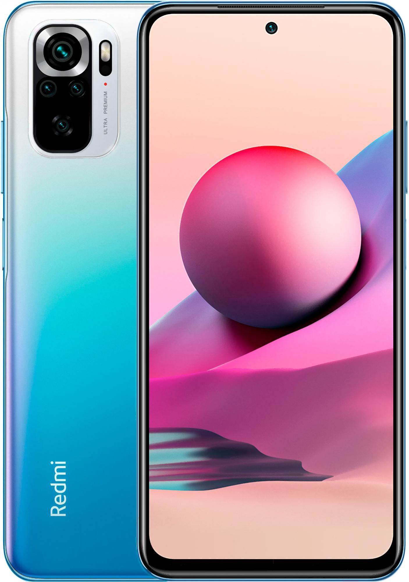 

Мобильный телефон Xiaomi Redmi Note 10S 6GB/64GB without NFC M2101K7BG Ocean Blue, Redmi Note 10S 6GB/64GB без NFC